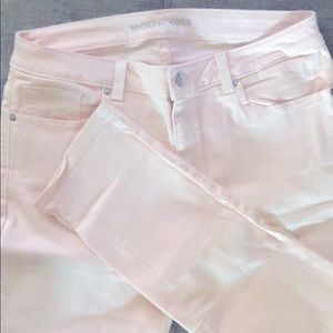 Michael Kors light pink jeans